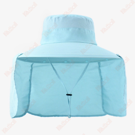 shawl section blue summer hats